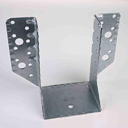 80 x 120 mm Balkenschuh ( 10 Stück ) Balkenschuhe verzinkt DIN EN 10326 Holzverbinder mit Zulassung außenliegend aussen