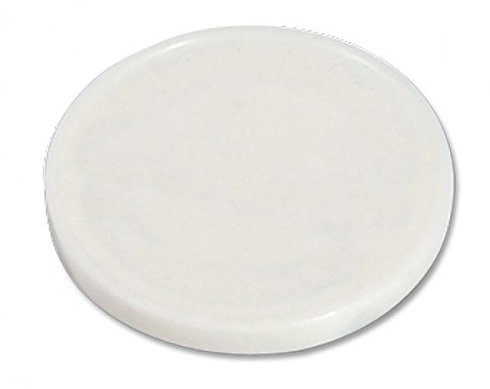 Lot de 500 jetons de caddie blanc sans impression (vierge) possibilité d'utiliser en jeton buvette ou jeton casier de piscine