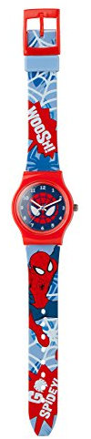 Spider-Man SPM73 - Orologio al quarzo da bambino con display analogico e cinturino in plastica, multicolore