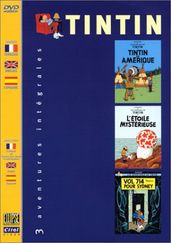 Les Aventures de Tintin : Tintin en Amérique / L'Etoile mystérieuse / Vol 714 pour Sidney