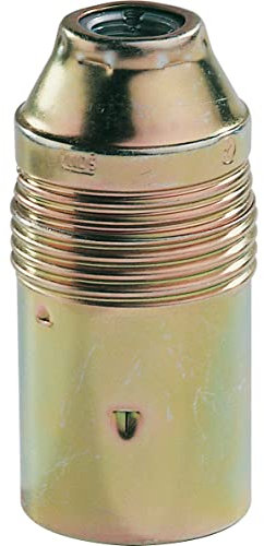 Douille patère E14 - acier laitonné - Lébénoïd