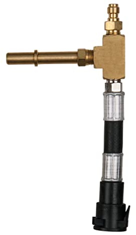 KS Tools 150.2367 Adapterschlauch für Standard Schrader Ventil 7/16x20 UNF Innengewinde und 1/4 Schlauchanschluss