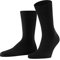 FALKE Herren Socken Teppich Im Schuh M So Wolle einfarbig 1 Paar, Schwarz Black 3000, 41-42
