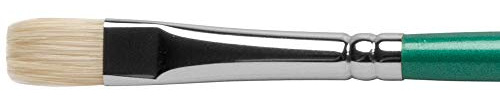 Pro Arte Paint Brush Series A Short Long Flat Hog Artists Brushes Filbert Round - Shape : Short Flat - Brush Size : 5