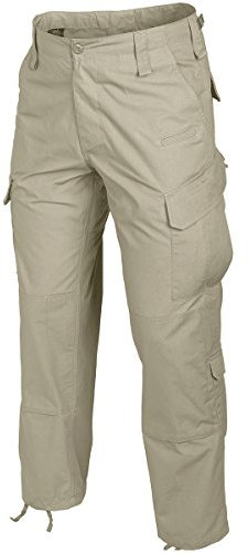 Helikon CPU Hosen Baumwolle Ripstop Khaki Größe S Lang