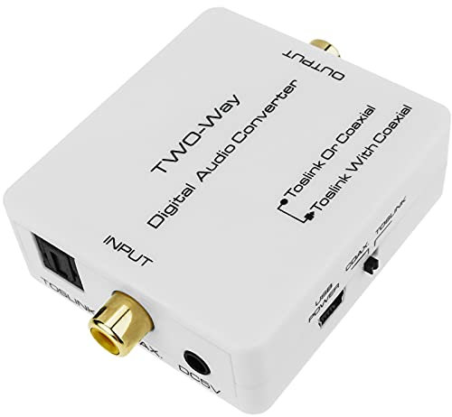 BeMatik - Repeater-Wandler und Digital-Audio (TosLink <> Koaxial)