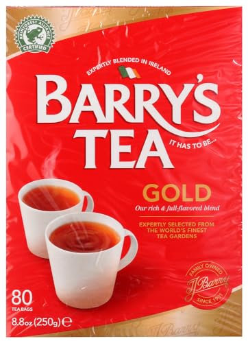 Barry's Tea Gold Blend 80 Tea Bags 4-Pack