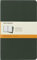 Moleskine Cahier Journal, Set 3 Notebooks with Ruled Pages, Cardboard Cover with Visible Cotton Stiching, Colour Myrtle Green, Large 13 x 21 cm, 80 Pages