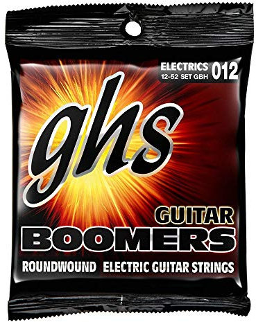 GHS Guitar Boomers - GBH - Electric Guitar String Set, Heavy, .012-.052