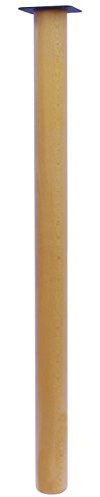 Home System-67868-Pied De Table Cylindrique-Diamètre 62 H. 750 Mm En Bois Naturel