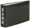 Stylex Bankordner 140x250mm Ordner für Kontoauszüge | 3er Sparpack Schwarz