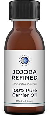 Mystic Moments | Jojoba raffinierte (klare) Trägeröl 250 ml - reines & natürliches Öl perfekt für Haare, Gesicht, Nägel, Aromatherapie, Massage und Ölverdünnung veganer GVO -frei