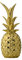 Bloomingville Deko Ananas Home Decor Deko Dekoration Ø 9 x H 24 cm, gold, Keramik