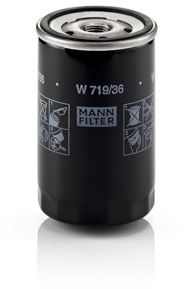 Mann Filter Mann-Filter W 719/36 Spin-on Oil Filter