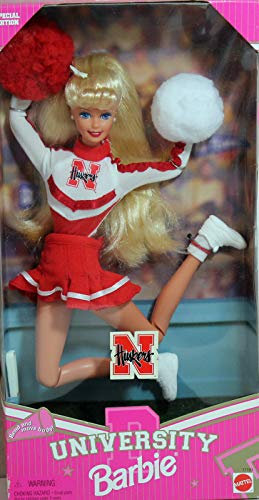 Nebraska Cornhuskers University Barbie Cheerleader