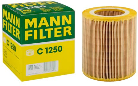 MANN-FILTER, C 1250 Luftfilter | Für Off-Highway, Saubere Luftzufuhr, Langlebiges Filtermedium, Passgenaues Design, Echte OE-Technologie