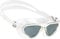 Cressi Cobra, Occhialini Nuoto Unisex Adulto, Trasparente/Bianco, Taglia unica