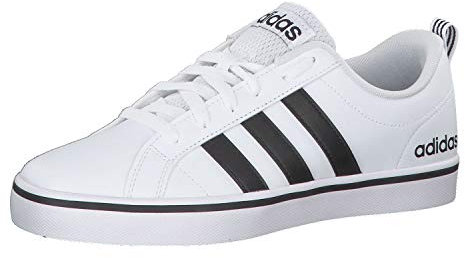 adidas VS Pace, Zapatillas de Deporte Hombre, Blanco (Footwear White/Core Black/Blue), 44 EU