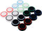 Subang Daumengriffe, Silikon, leuchtend, für PS3 / PS4 / PS2 / Xbox 360 / Xbox One Analog Stick-Kappen, 8 Paar