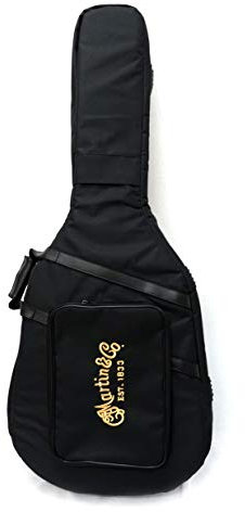 MARTIN Dreadnought Junior Gitarrenhülle, flexibel, schwarzes Nylon mit Logo (52BGB)