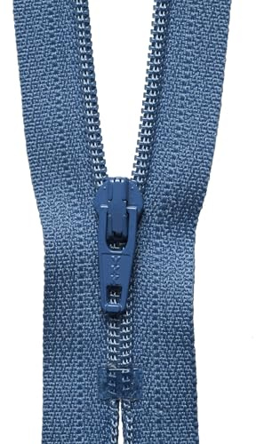 YKK Coil Zip, No. 145 Slate Blue, 56 cm Length