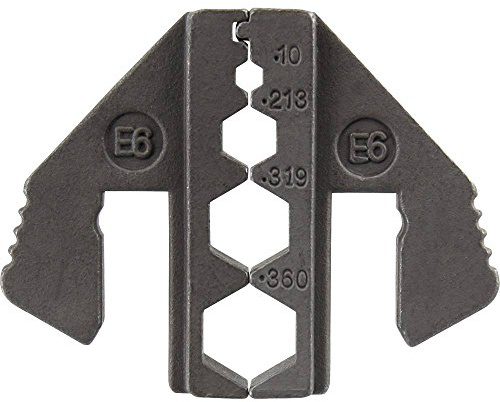 TOOLCRAFT PLE-0E6 Crimpeinsatz I RG59, RG58, RG6 Crimp-Einsätze I Passend für PZ-500 I Koaxial Crimpstempel I Presszangensystem I Elektronik Zubehör
