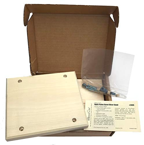The Pampered Chef Wood Stand, for use with the Apple Peeler/Corer/Slicer