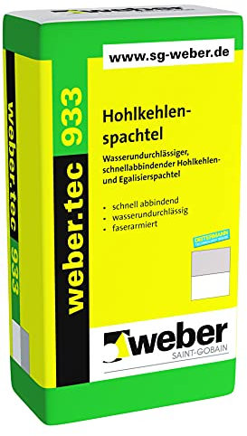 weber.tec 933, 25kg - Hohlkehlenspachtel