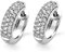 TI SENTO Milano Ohrringe aus rhodiniertem Sterlingsilber - 7557ZI