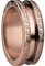 Bering Damen-Ring arctic symphony AußenRing Edelstahl Zirkonia weiß Gr. 62 (19.7) - 523-37-103