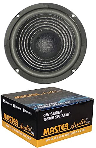MASTER AUDIO 1 SUBWOOFER CW650/4+4 Altoparlante da 16,50 cm 165 mm 6,5 120 Watt rms 240 Watt Max Doppia Bobina 4+4 Ohm Cofano Bagagliaio, 1 Pezzo