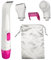 Remington Women's Body & Bikini Grooming Kit, Wet/Dry, Foil Shaver, Exfoliator, Rechargeable, Neutral