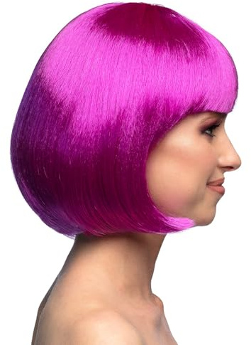 Boland 85891 Short Cabaret Wig Purple