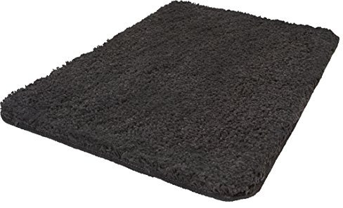 Kleine Wolke Trend Badteppich, Grau, 70 x 120 cm