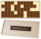 CHOCOLISSIMO - Doux Cadeau Pardon - Message en Chocolat dans Boîte en Bois - Idée Cadeau Femmes, Hommes, Amie - ChocoTelegram La vie est trop courte pour être longtemps en colère - pardonne-moi !