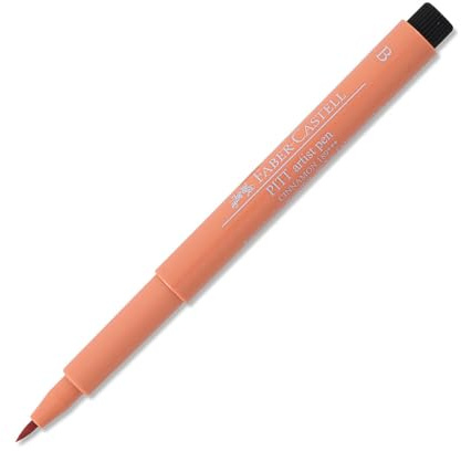 FABER-CASTELL 167489 - Tuschestift Pitt artist pen brush, Strichstärke B, Farbe 189, zimtbraun