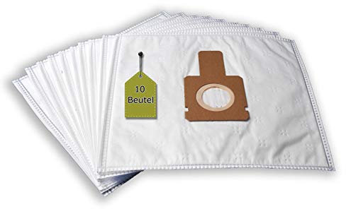 eVendix Sac d'aspirateur adapté pour Hoover H 63 | 10 Sacs à poussière + 2 microfiltres + 2 filtres à Moteur | Semblable au Sac d'origine: H 58