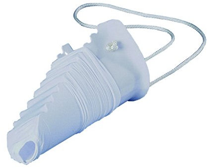 Homecraft Compression Stocking Aid, Large 6 x 10, Compression Socks Donner for Applying Compression Hose, Flexible Plastic Dressing Tool with 24 Long Rope (Eligible for VAT relief in the UK)
