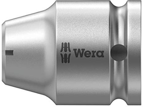Wera 05344513001 1/4 x 35 mm 780 C 1/2-Inch - 780 C/1-S Adaptor - Silver