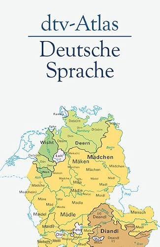 dtv-Atlas zur deutschen Sprache. Tafeln und Texte mit Mundart-Karten, 3025
