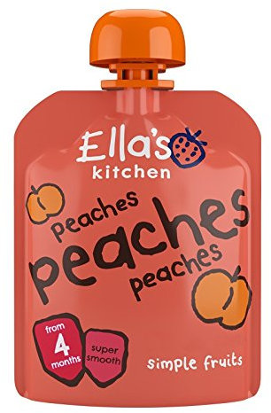 Ella's Kitchen Peaches Baby Food, 70g