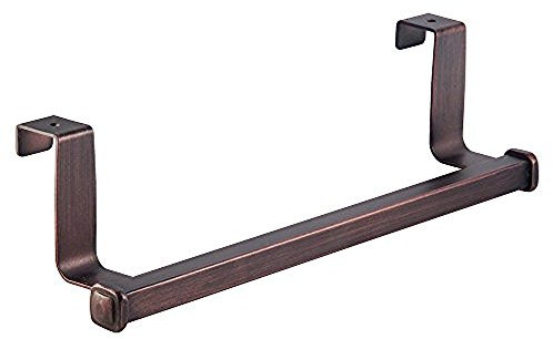 iDesign 33771EU Marcel Handtuchhalter zum Hängen über die Schranktür, bronzefarben