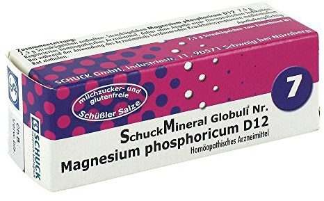 SCHUCKMINERAL Globuli 7 Magnesium phosphoricum D12 7.5 g