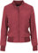 URBAN CLASSICS Giubbotto Bomber da Donna con Polsini a Coste, Giacca a Vento Leggera, Giubbottino Bomber a Maniche Lunghe con Cerniera e Tasche, Colore: Burgundy, Taglia: S