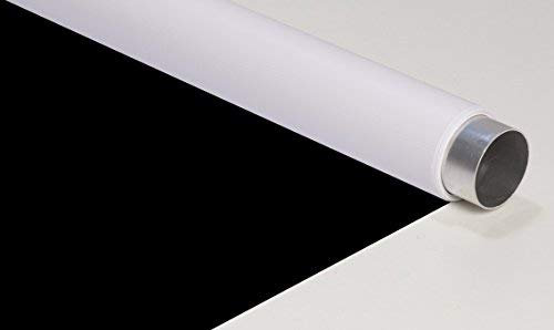 Fond en Vinyle RÉVERSIBLE Double Face Noir ET Blanc 200CMX400CM
