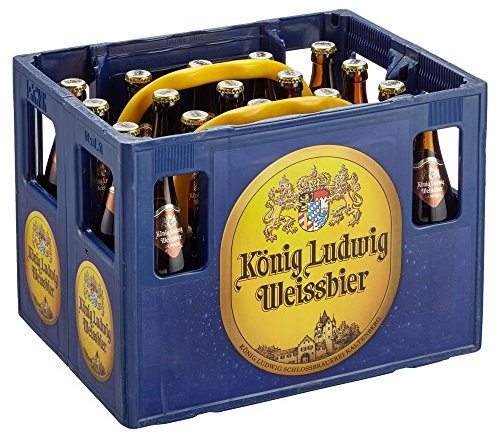 König Ludwig Weissbier Dunkel Weizenbier MEHRWEG (20 x 0.5 l)