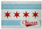 CafePress Vintage Chicago Flag Design Rectangle Magnet, 2x3 Refrigerator Magnet