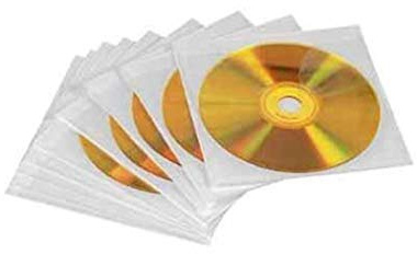 Hama CD-ROM Leerhüllen, selbstklebend