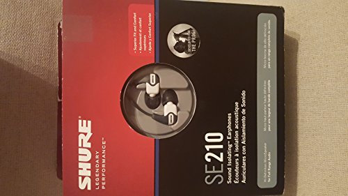 Shure SE210 Sound Isolating Earphone - White