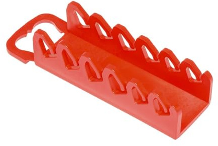 Ernst Manufacturing Gripper Screwdriver Organizer, 6 Tool, Red